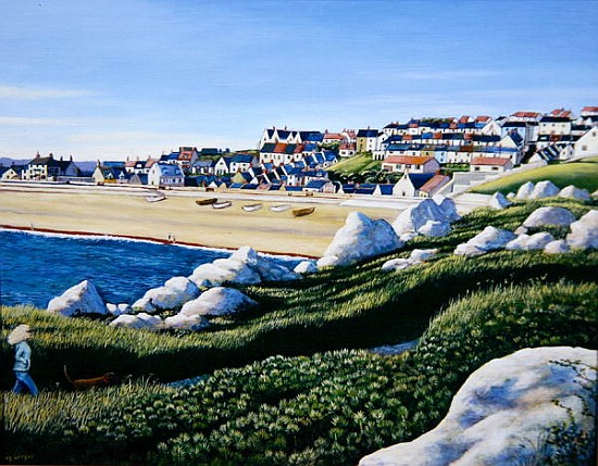 A View of Fortuneswell, 2005 (oil on canvas)  od Liz  Wright