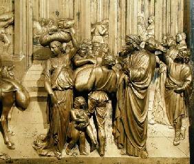 The Story of Joseph, detail from the original panel from the East Doors of the Baptistery