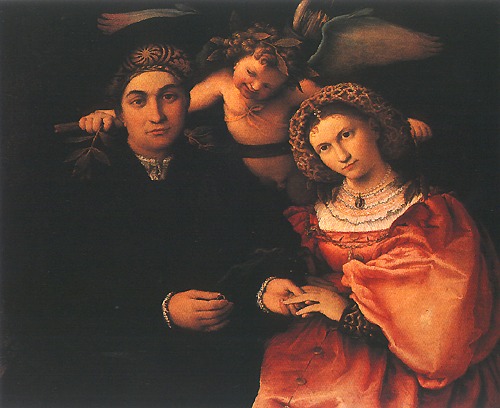 Marsilio Cassotto and his wife od Lorenzo Lotto