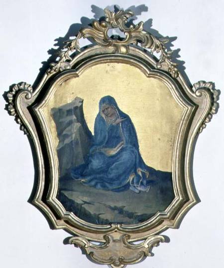 The Virgin Mourning od Lorenzo  Monaco
