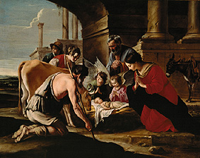 The adoration of the shepherds od Louis Le Nain