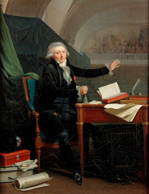 Portrait of Jan Anthony d'Averhoult (1756-1792) od Louis-Léopold Boilly