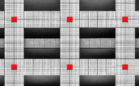 Red squares