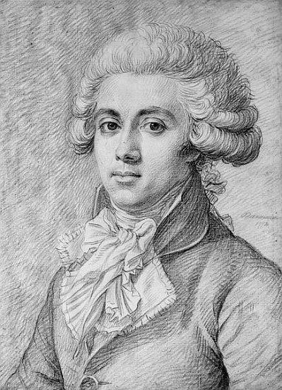 Pierre-Victurnien Vergniaud (1753-93) 1792 od Louis Jean Jacques Durameau