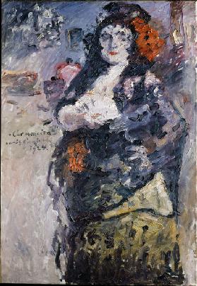 “Carmencita”, Portrait of Charlotte Berend-Corinth 
in Spanish Dress