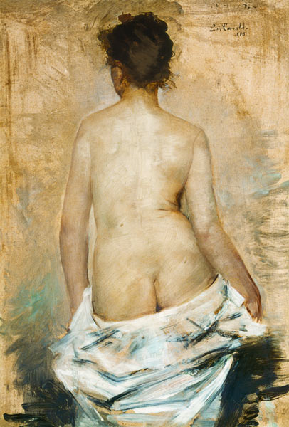 Female back act od Lovis Corinth