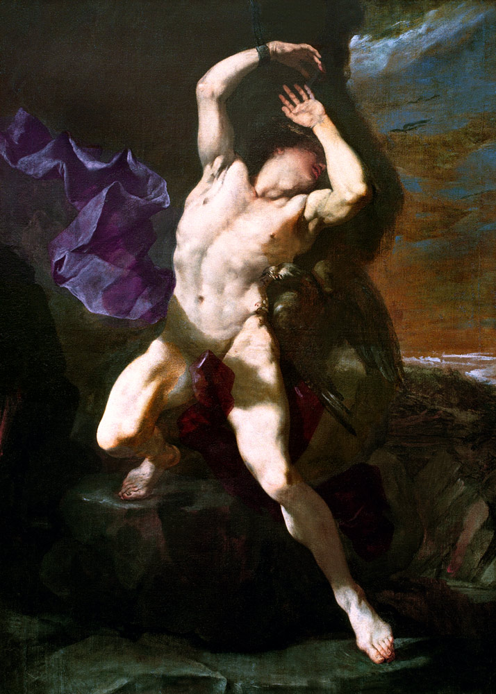 Luca Giordano / Prometheus od Luca Giordano