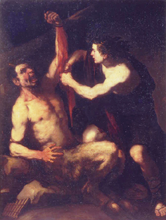 Apollo und Marsyas od Luca Giordano