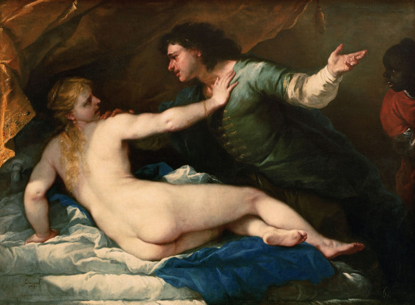 L.Giordano /Lucretia a.Sextus Tarquinius od Luca Giordano