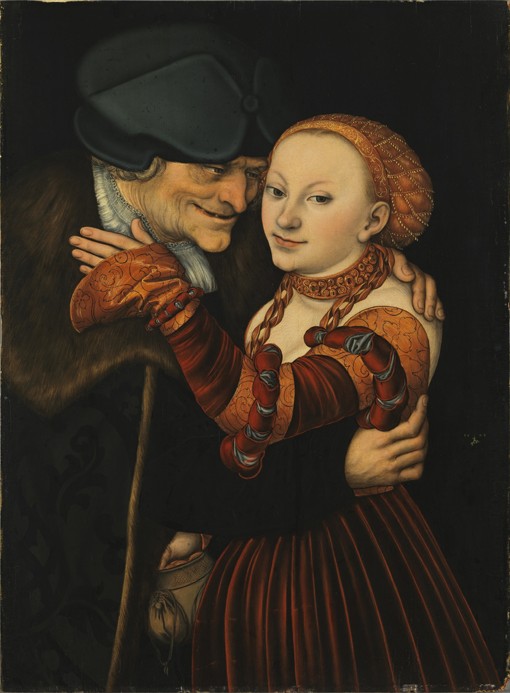 The Unequal Couple od Lucas Cranach d. Ä.