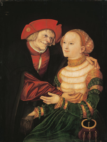 The Unequal Couple od Lucas Cranach d. Ä.