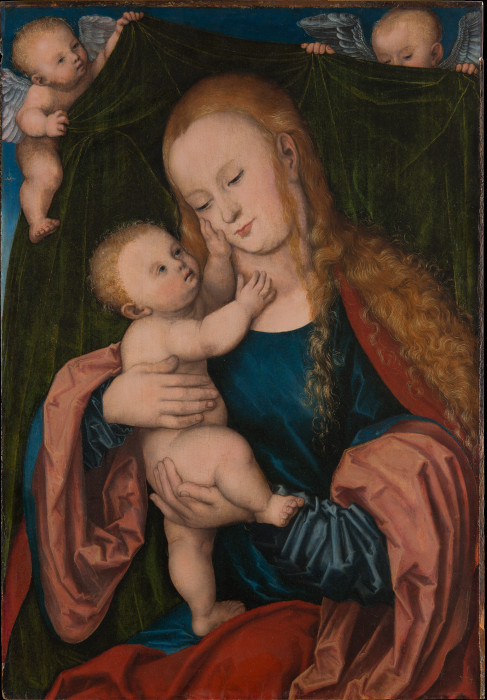 Virgin and Child od Lucas Cranach d. Ä.