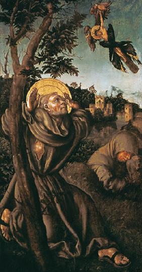 St.Francis receiving the Stigmata