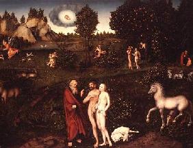 Adam and Eve in the Garden of Eden