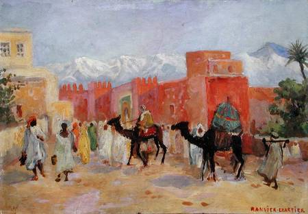 A Village in the Atlas Mountains od Lucie Ranvier-Chartier