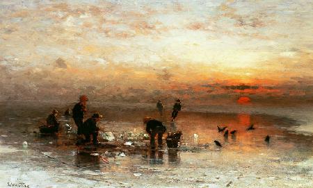 Fishing in winter