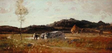 Summer Landscape od Luigi Loir