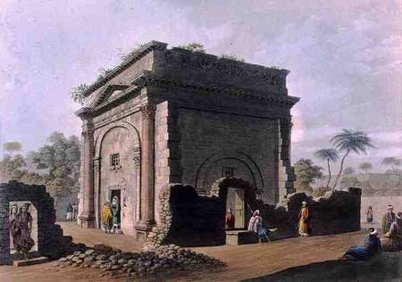 Roman Triumphal Arch, Latachia in Syria, from 'Views in the Ottoman Dominions' od Luigi Mayer