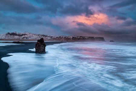 A colourful storm