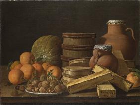 Still Life with Oranges and Walnuts