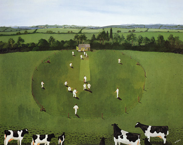 The Cricket Match od  Maggie  Rowe