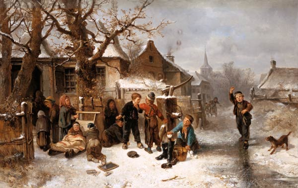 Winter joys od Mari Johann M.Henri Ten Kate