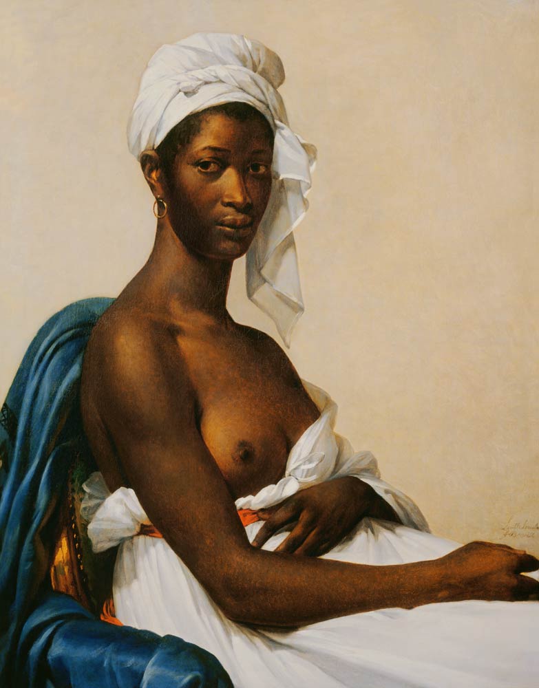 Portrait of a Negress, 1799-1800 od Marie Guilhelmine Benoist