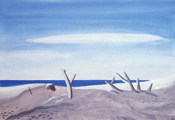 Bois Flottes du Grand Radeau, 1987 (gouache on paper)  od Marie  Hugo