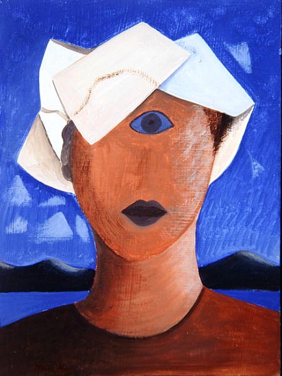 Gaston Cyclope, 1993 (tempera on wood)  od Marie  Hugo