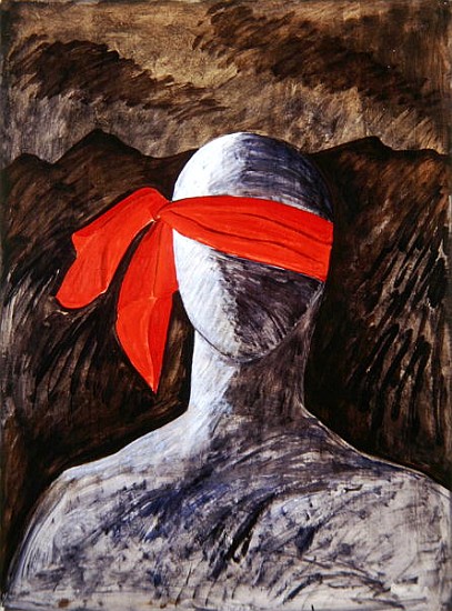 Les Gastons I, 1990 (oil on paper)  od Marie  Hugo