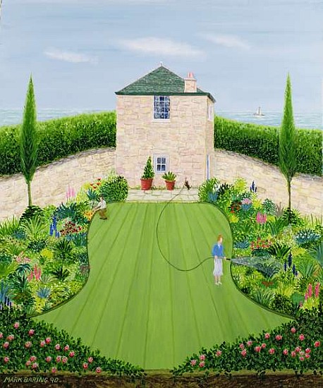 Garden by the Sea  od Mark  Baring