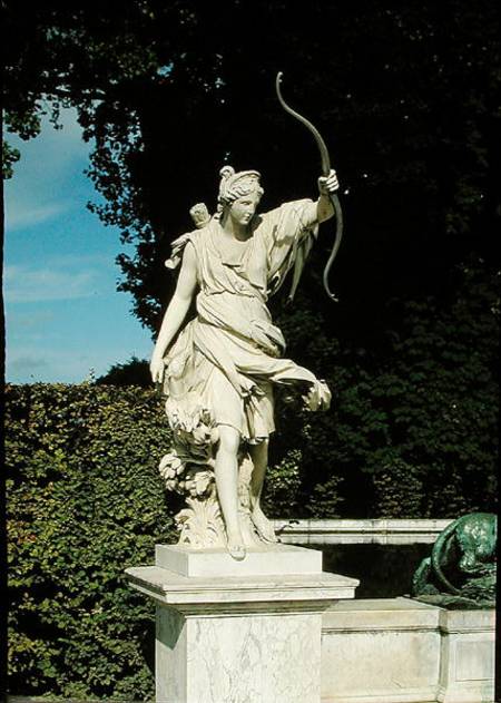 Diana the Huntress, from the Fontaine de Diane od Martin Desjardins