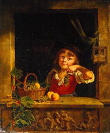 Have young with grapes od Martin Drölling