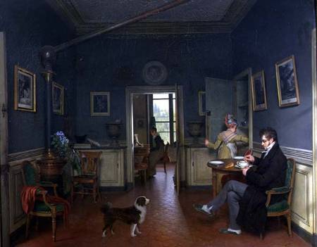 Interior of a Dining Room od Martin Drolling