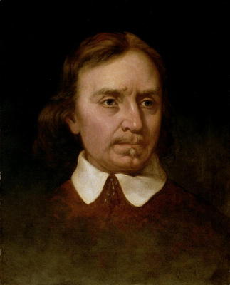 Portrait study of Oliver Cromwell (1599-1658) (oil on canvas) od Martin Johnson Heade