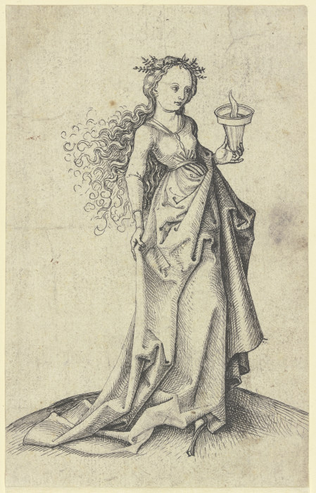Wise maiden od Martin Schongauer