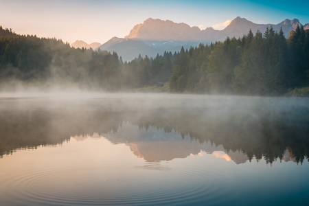 Sommermorgen am Geroldsee