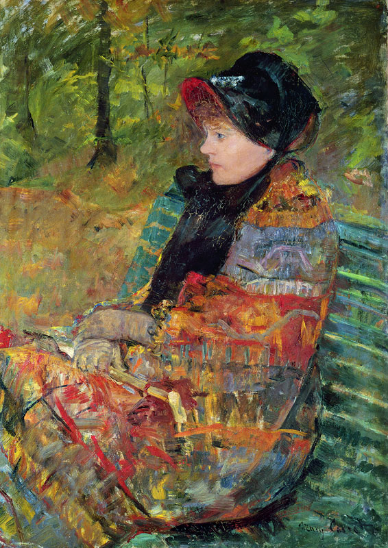 M.Cassatt, Autumn or Mademoiselle C. od Mary Cassatt