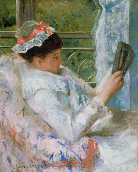 The Reader (Lydia Cassatt)