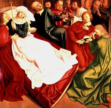 The Death of the Virgin od Master of the Freising Visitation