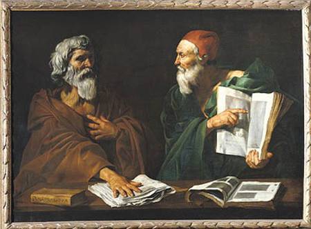 The Philosophers od Master of the Judgment of Solomon