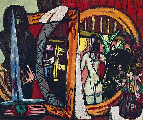 Sculptors Studio (Atelierecke). 1946 od Max Beckmann