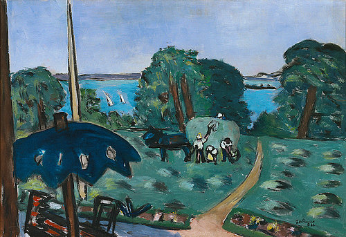 View of Lake Chiemsee. 1934 od Max Beckmann