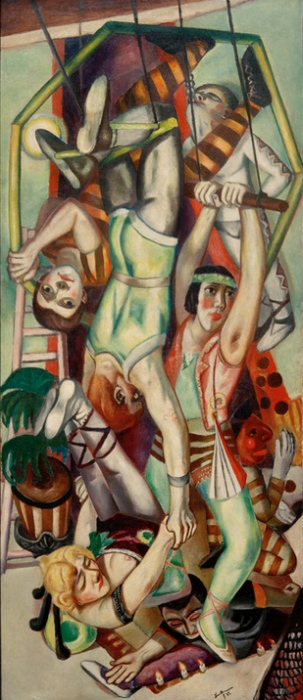 Trapeze od Max Beckmann