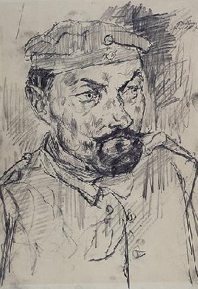 Ernst Pflanz, Soldier form the Reserve Regiment. 1915