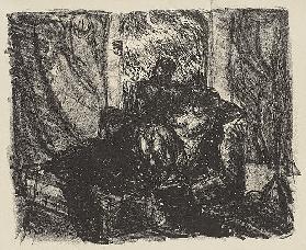 Liebesszene (Love scene). 1909