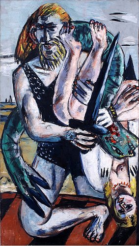 Perseus. Triptych. Mitteltafel. 1941 od Max Beckmann