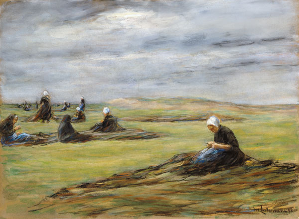 The net mending grooves od Max Liebermann