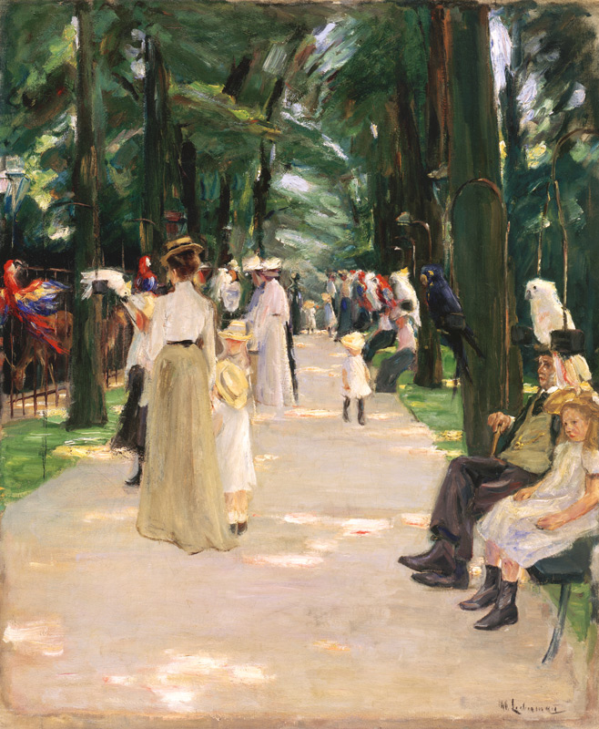 Parrot avenue od Max Liebermann