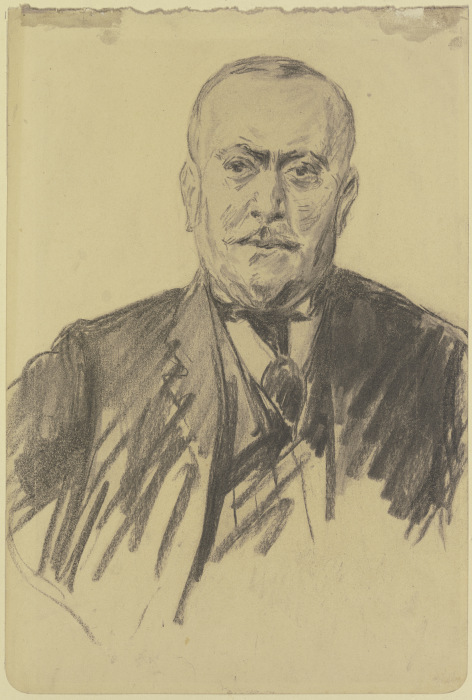 Portrait of a man od Max Liebermann